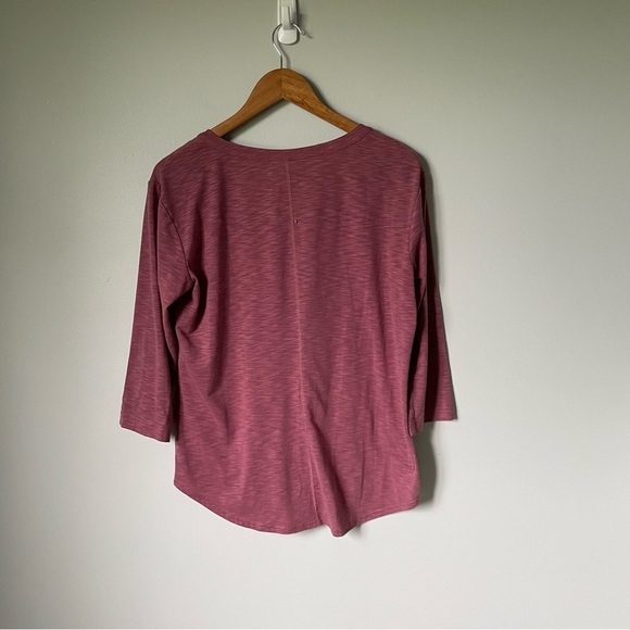 L.L. Bean Quarter Length Top Size Medium - Picture 2 of 7